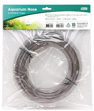 Flexible PVC Hose Pipe for Aquarium Fish Tank External Filter - 8mm 12mm 16mm - Multiple Pipe Lengths Available (10ft (3m), 12mm)