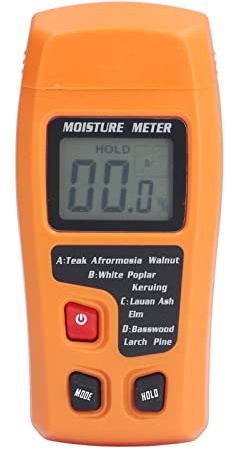 Generic Humidimètre à bois haute précision 4 modes Détecteur d'humidité 0 à 99,9 % Plage de mesure pour le travail du bois Construction