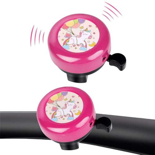 LightBeacon Sonnette Velo Enfant, Klaxon Velo Enfant, Sonnette Velo Enfant Sonnette, Mini Cloche De Vélo, pour Klaxon de Vélo pour Enfants, Cadeau d'anniversaire de Noël ou de Fête des Enfants