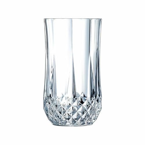 Vasos de brandy de Eclat Cristal D'Arques Longchamp, de vidrio, 32 cl, 6 unidades, vidrio, Cristal, 36 cl