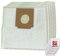 SPARES2GO SMS Microfibre Cloth Bags for Zanussi Compact Power ZAN3002, ZAN3002EL Vacuum Cleaner (Pack of 5 + Freshener Tabs)