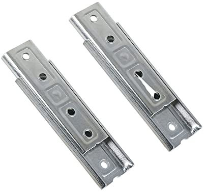 Lokatall Lot de 2 paires de supports de tête de lit, crochets emboîtables, connecteur de canapé robuste, connecteur emboîtable universel en métal