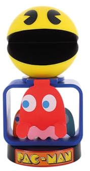 Cableguys Bandai Pac-Man Controller Halter & Handy Ständer - Gaming Zubehör für Zimmer und Schreibtisch-Setup, Ständer Kompatibel mit Xbox-, PlayStation- & den meisten Standard-Controllern