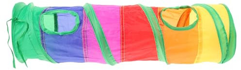 ABOOFAN Haustier Tunnel Spielzeug Katze Tunnel Kätzchen Spielzeug Chinchilla Tunnel Tunnel Hamster Tunnel