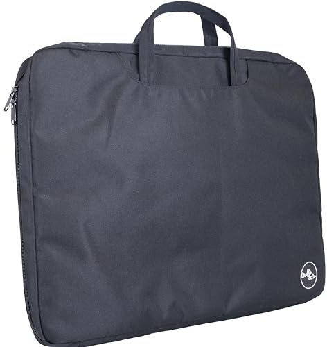 Crafts&Co® Borsa da trasporto per Light Pad A3 e accessori per diamond painting | Custodia per pittura a diamante e tavoletta luminosa | Custodia protettiva A3 | Tavolo da disegno con luce a led
