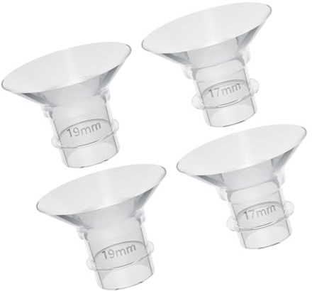 ANDRESLAD 4pièces Tire-lait Inserts De Bride Silicone Flexibles Et Lavables Pour Tire-lait Électrique Résistants Et Durables