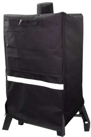 Funda de ahumador Vertical, funda de ahumadero impermeable, funda de parrilla resistente a la intemperie | funda de ahumador eléctrica impermeable, funda de parrilla de ahumadero vertical robusta para