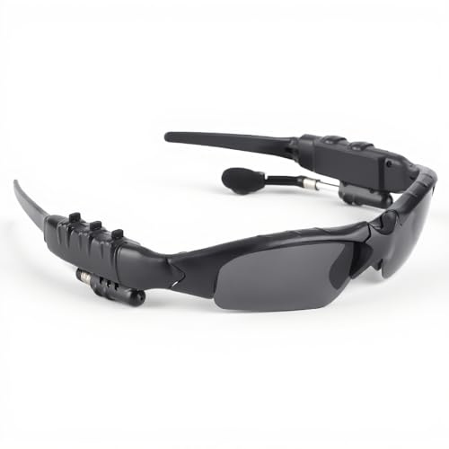 Smarta Trådlösa Bluetooth-solglasögon, Avtagbara Polariserade Sportsolglasögon med Stereohandsfree-headset, Bluetooth-headset-solglasögon för Cykelkörning