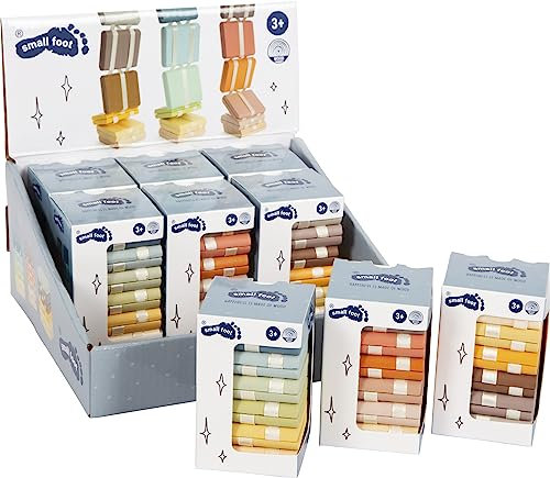 Small Foot Présentoir échelle de Jacob en Bois, Jeu de 9 clapets Magiques pour Enfants à partir de 3 Ans, 12344