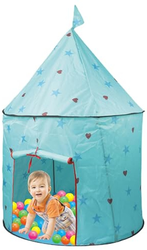 Tienda sensorial para, Tienda sensorial para | Tienda sensorial calmante para Les,Tienda sensorial con 25 bolas, Tienda sensorial con diseño de estrellas de colores ricos para que Les d'intere