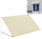 LZQ Markise Balkonmarkise 200x143cm, Beschattung mit UV-Schutz, Schattenspender Fenster 180g/m² Polyestergewebe, Balkonmarkise Aluminiumrahmen, Fallarmmarkise Einziehbar Wasserdicht, Beige