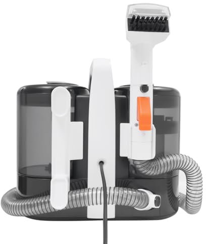 YUNRUX Waschsauger ≥15kPa Teppichreiniger mit 1500ml Wassertank nasssauger polsterreiniger Innenreinigungsmaschine Teppichreinigungsmaschine für Familien mit Haustieren Polsterreiniger Gerät