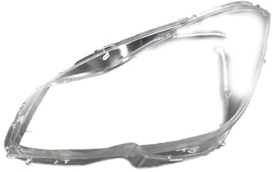 SIJYG1 Faro Principal Para Benz Para Clase C W204 C180 C200 C260 2011 2012 2013 Cubierta De Faros Delanteros Carcasa De Lente Faro Coche(1pcs left)