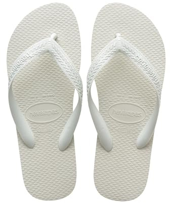 Havaianas Top Color Unisex - Adulto FlipFlop White 43 EU