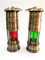 Messing-Lampe, antikes Schiffsdekoration, Boot, Bergmann, Rot/Grün