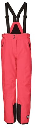 Killtec Gandara Jr Pantalones de esquí para niña, Coral neón, 140