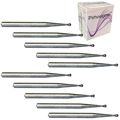 Pirhosigma 10 Stück Diamant-Gravierspitze Bit Schnitzkopf zum der Spitze elektrischer Mikro-Gravierstift Carve Gravierwerkzeug