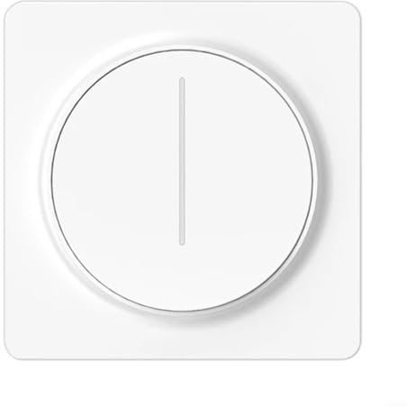 für Tuya WiFi/For Zig bee Smart Dimmer Lichtschalter- Intelligenter WLAN Lichtschalter mit Touch Panel, APP/Voice Control, Wandschalter(WiFi)