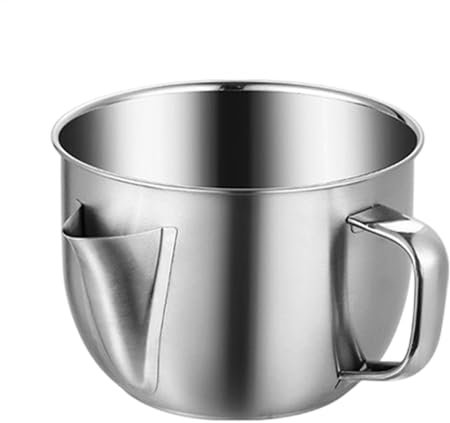 Barattolo di filtro 'olio - separatore per zuppa di grasso, barattolo di filtro 'olio in acciaio inossidabile per | Vaso filtro olio in acciaio inox 1,2 l, filtro in metallo per