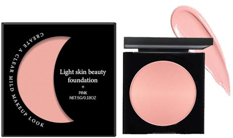 Corrector per occhiaie, colore correttore con acido ialuronico e vitamina E, fondotinta idratante per rughe degli occhi, occhiaie impermeabili, copertura correttore per mascherare cerchi scuri (rosa)