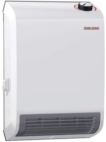 Stiebel Eltron CK Trend Wall-Mounted Electric Fan Heater, 2000W, 240V, White, Made in Germany