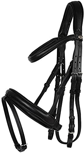 Marengos Trensenzaum Soft Comfort schwarz Warmblut