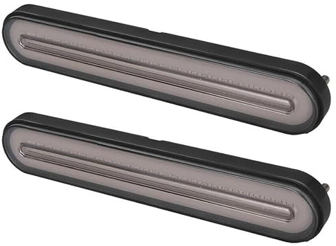 2PCS 100 LED Bakljus Vattentät 3 i 1 Neon Truck Sekventiell Flöde Turning Signal För RV Truck Trailer