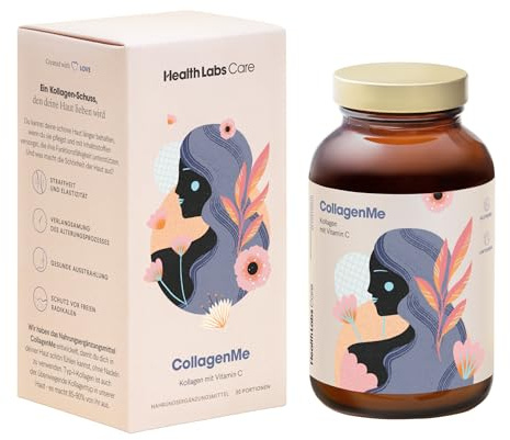 CollagenMe Kollagen Hydrolysat 3360 mg - Fischkollagen Pulver mit Vitamin C - 30 Portionen - 114 g - ohne Süßungsmittel
