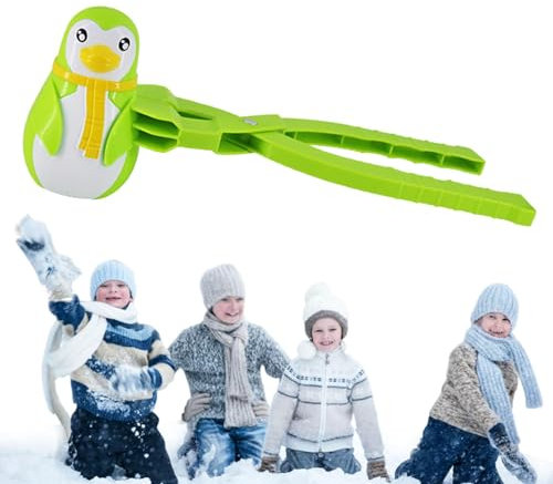 , palla di neve per bambini, palla di neve per bambini, palla di neve per, clip colorate a forma di palla di neve per la produzione di palle di neve, giochi all'aperto