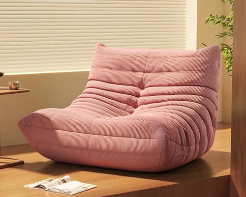 PLPLKTNNKK Pouf avec Dossier Gigantesque Canapé Le Salon Et La Chambre À Coucher Fauteuil de Lecture XXL Idéal comme Fauteuil de Lecture Ou Chaise de Méditation D,92 * 80 * 68CM