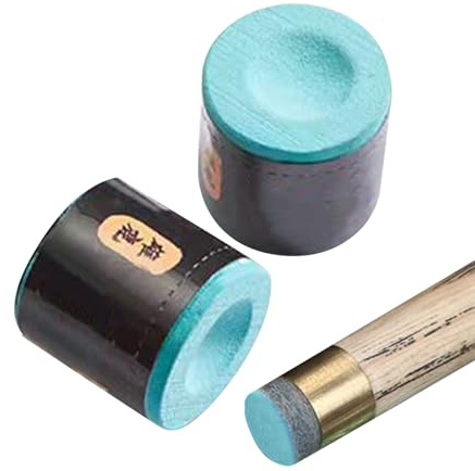 Craie de billard de piscine, aide aux chocs antidérapante pour l'entraînement | 2 pièces de craie pour femme homme maison divertissement club tournoi entraînement quotidien