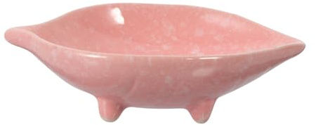 CLISPEED Bol en Céramique pour Hamster Résistant aux Morsures, Petite Gamelle Solide, Taille Adaptée aux Petits Animaux, pour Cages Hamster et Petits Rongeurs, Nourrissage Facile