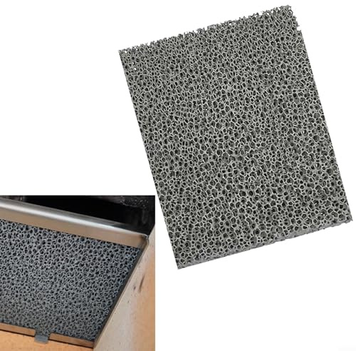Opatiny 200 x 200 x 20 mm Panel de filtro de polvo fino para chimenea o estufa para Hark para reducir la liberación de partículas finas