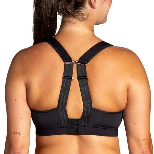BROOKS Damen Drive Convertible Run 2.0 Sports Bra, Schwarz, 34 EU