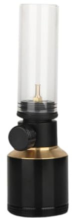 harayaa Camping Gaslampe Gaslaterne Zeltlaterne Kerzenlicht Gaslampe für Wandern Angeln, Stil c