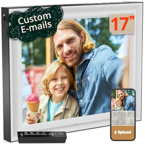 PixStar LUX Cadre photo numérique 17 pouces