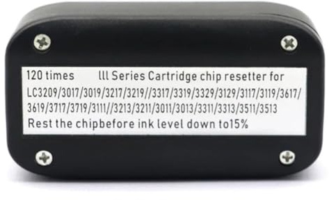 Serenophile Chip Resetter Decoder LC3029 LC3017 LC3019 LC3217 LC3219 LC3317 LC3319 LC3617 LC3619 Cartouches d'encre 120 fois réutilisables