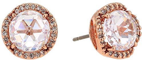 Kate Spade New York ebnet rund große Hengste, klares/rosarisches Gold