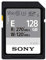 Sony SF-E128 SD-Speicherkarte (128 GB, UHS-II, Klasse 10, E Serie)