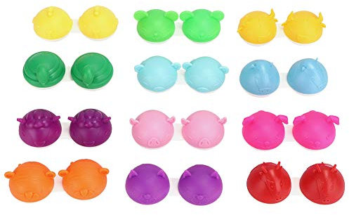 Leapiture Kontaktlinsenetui, Kontaktlinsenbox, Tierform, Kontaktlinsenbehälter, Kontaktlinsen-Reiseetui, Kontaktlinsenzubehör Für Outdoor-Reisen