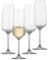 SCHOTT ZWIESEL Sektglas Tulip (4er-Set), zeitlose Champagner Gläser mit Moussierpunkt, spülmaschinenfeste Tritan-Kristallgläser, Made in Germany (Art.-Nr. 123610)