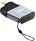 Adaptateur USB C Mâle vers Mini Display Port 1.4 8K@60Hz Femelle + Port USB C Femelle 65W PD 3.0, Convertisseur Mini DP, Aluminium Compatible avec Thunderbolt 3/4, iPhone, Macbook, iPad, Samsung,ec