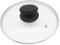 B&F Tempered Glass Saucepan Casserole Frying pan Lid (14 cm, 16 cm, 18 cm, 20 cm, 22 cm, 24 cm, 26 cm, 28 cm, 30 cm, 32cm,) Replacement Lids for Pans and Pot, (22 cm)