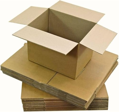 1Emballages | Cartons d'Expédition ou Déménagement 35X23X25 cm - fabriqué en France - (20)