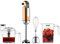 Dualit Copper Hand Blender Set | Handheld Stick Blender With Chopping Bowl, Whisk & 1L Measuring Jug | 700W Polished With Turbo Speed | For Soup, Smoothies, Puree, Dip, Baby Food & Chopped Vegetables