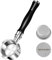KOFIKOFI Bottomless Portafilter 51mm with Puck Screen and Stainless Steel Filter Basket, Espresso Naked Portafilter 3 Ears Fits Delonghi Dedica EC680 /EC685 and Smeg & EUPA Coffee Machines