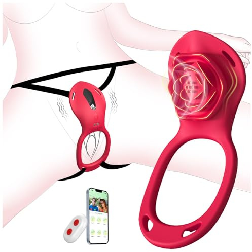 Vibromasseurs Feminin avec Télécommande et App, 10 Modes, Culotte Ajustable