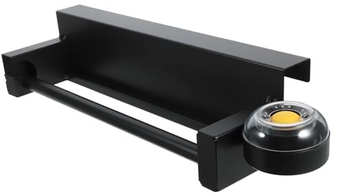 ROMISBABA Soporte para Bolsas de Compra de Acero Inoxidable Montado Pared Dispensador Enrollable Ahorrador de Espacio para Supermercados y Uso Minorista
