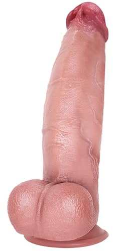 Gode XXL Réaliste Large 24.5CM Dildo Godemichets Godemichés Sex Toys Gode Realiste Realise Sextoys Femme Homme Sextoyse Ventouse Sex Toýs Anal en Silicone