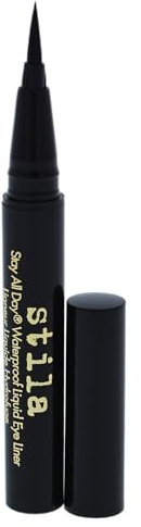 Stay All Day Waterproof Liquid Eye Liner – Intense Black by Stila for Women – 0,008 oz Eyeliner